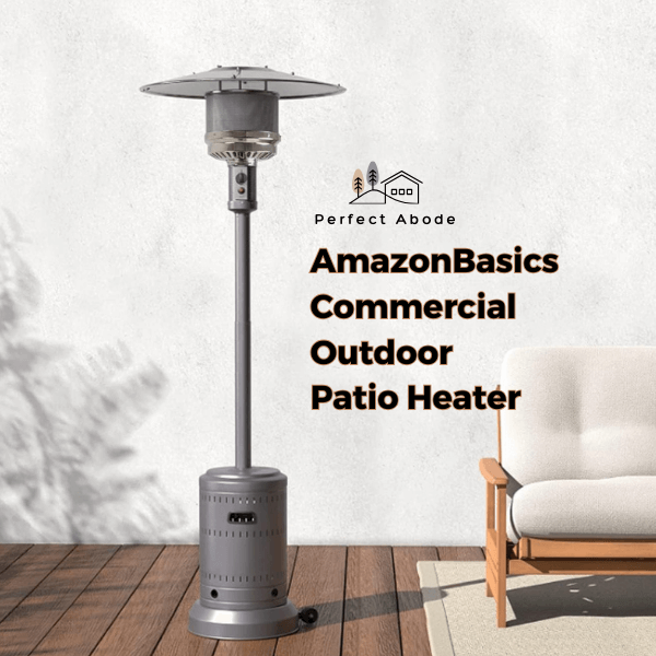 5. AmazonBasics Commercial Outdoor Patio Heater