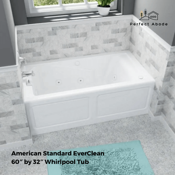 American Standard EverClean 60″ by 32″ Whirlpool Tub