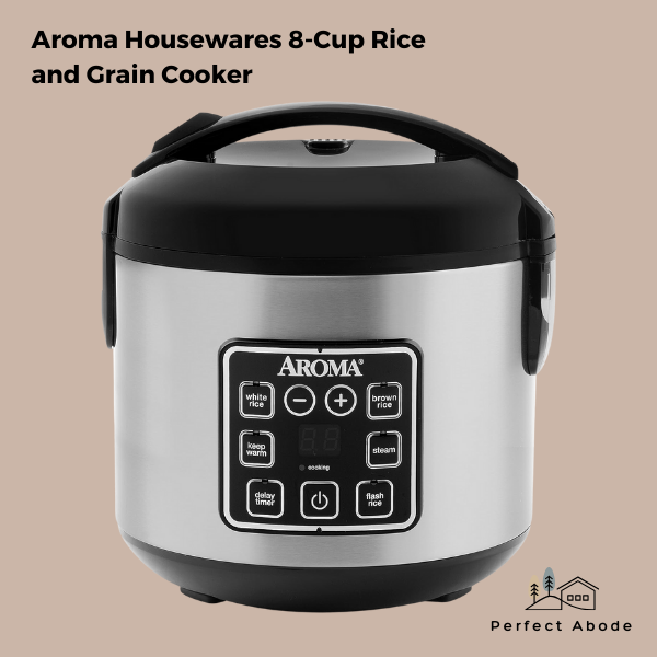 aroma housewares 8 cup rice and grain cooker