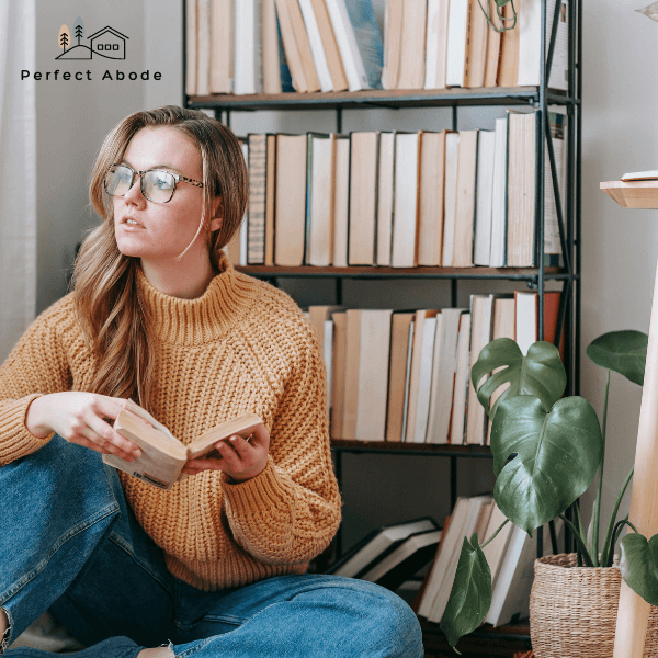 bring life to your shelves using plants to add greenery and life