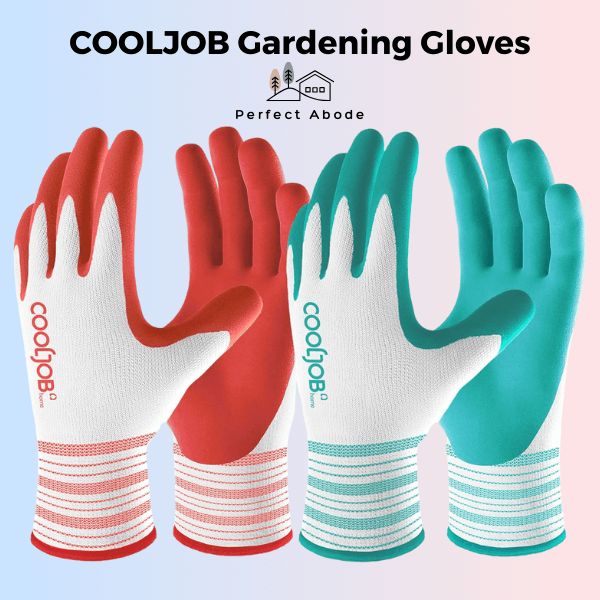 5. COOLJOB Gardening Gloves