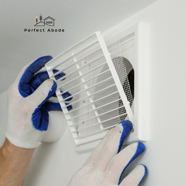 ensuring safe air quality with proper ventilation for stored chemicals