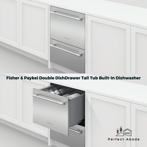 2. Fisher & Paykel Double DishDrawer Tall Tub Built-In Dishwasher
