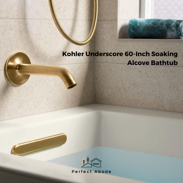 Kohler Underscore 60-Inch Soaking Alcove Bathtub