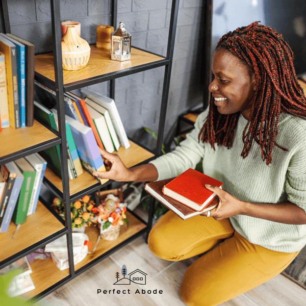 master the art of layering on your bookshelf