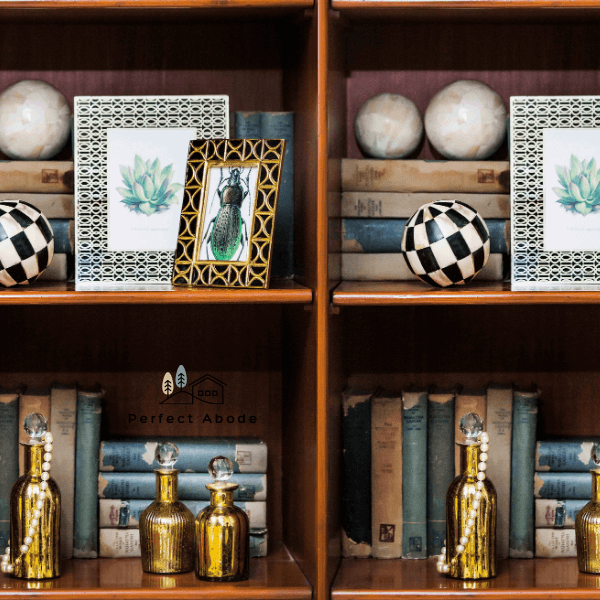 personalize your bookshelf with cherished photographs and memories