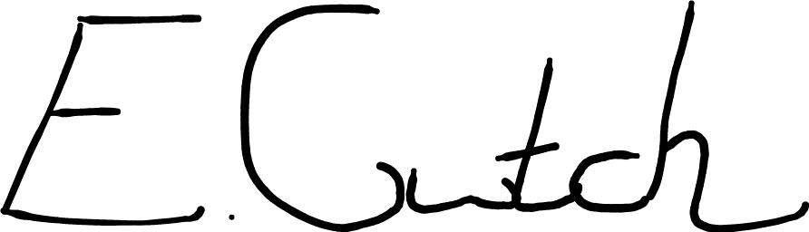 Author signature for Eliabeth Cwtch